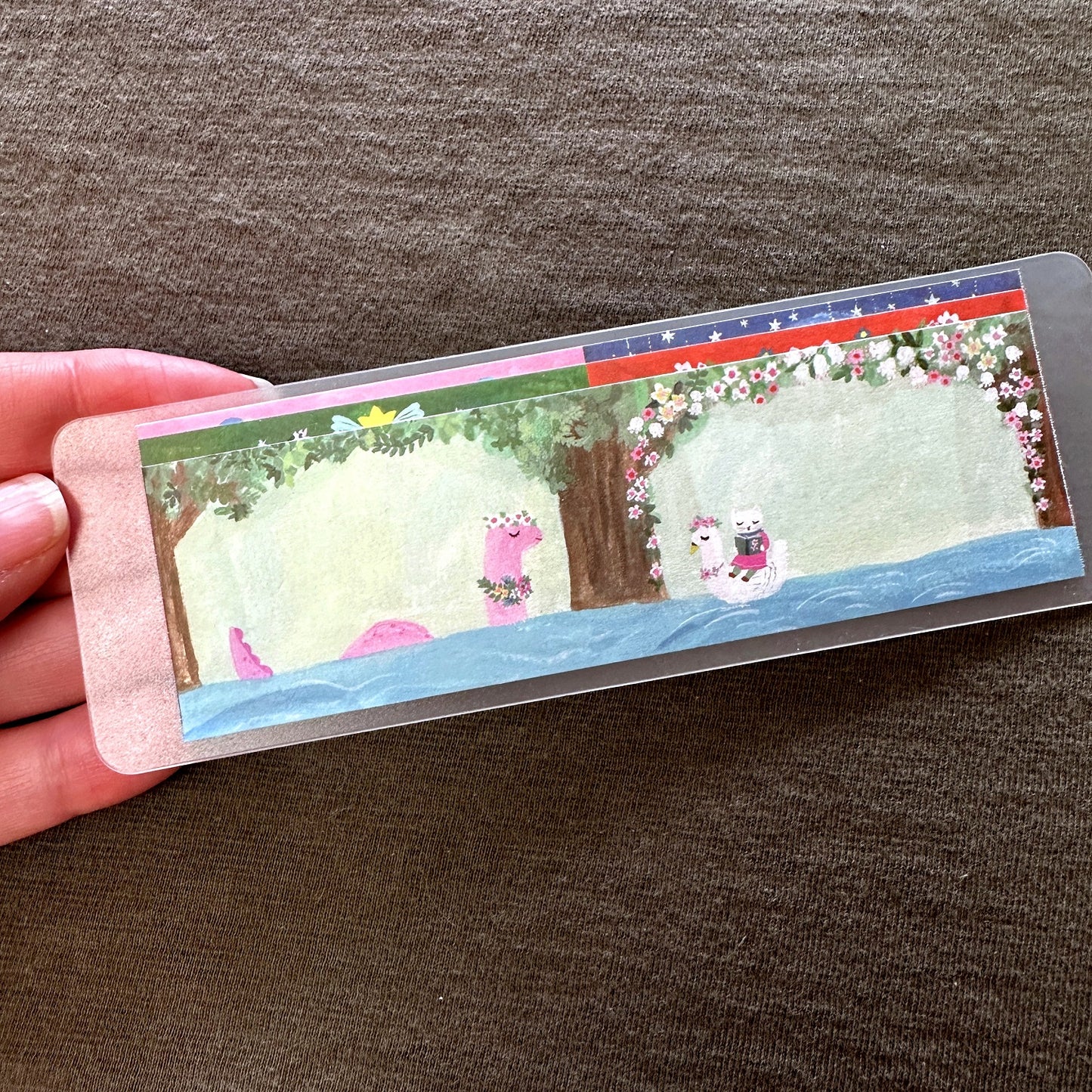 Yumi Kitagishi  - Curtain writable sticky memo roll SAMPLES