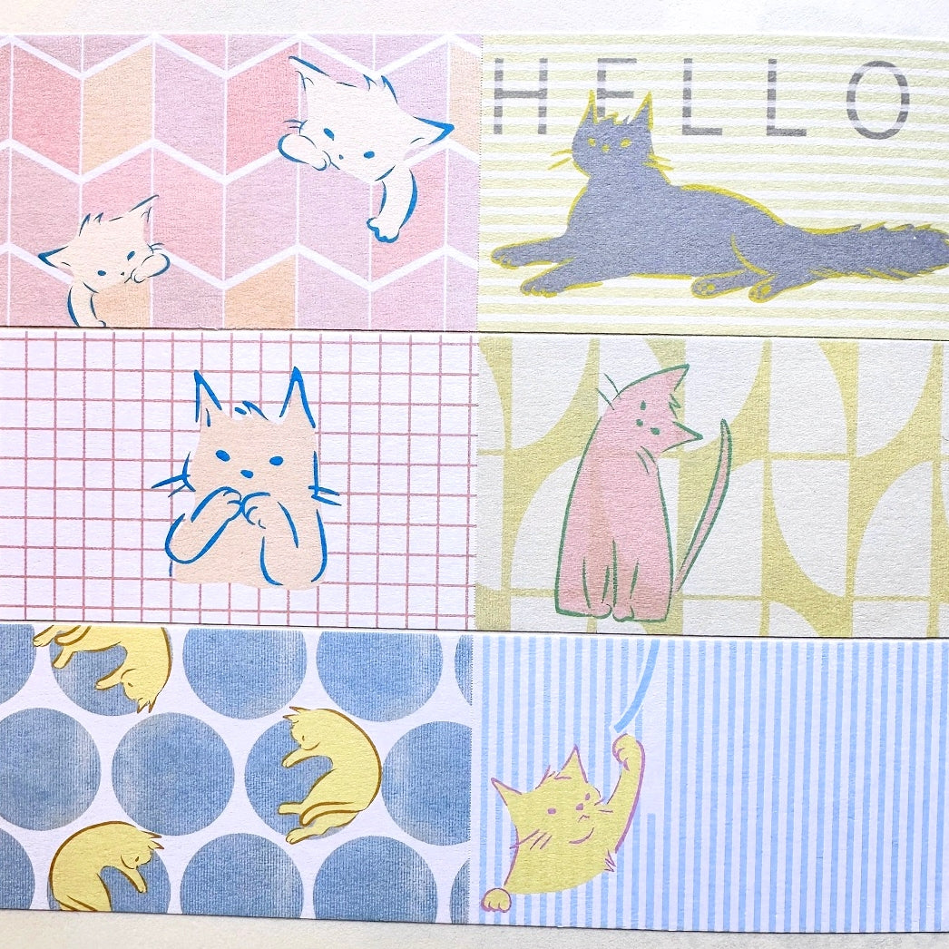 MA7stamp - Neco Neco writable sticky memo roll SAMPLES – TAOthings ...