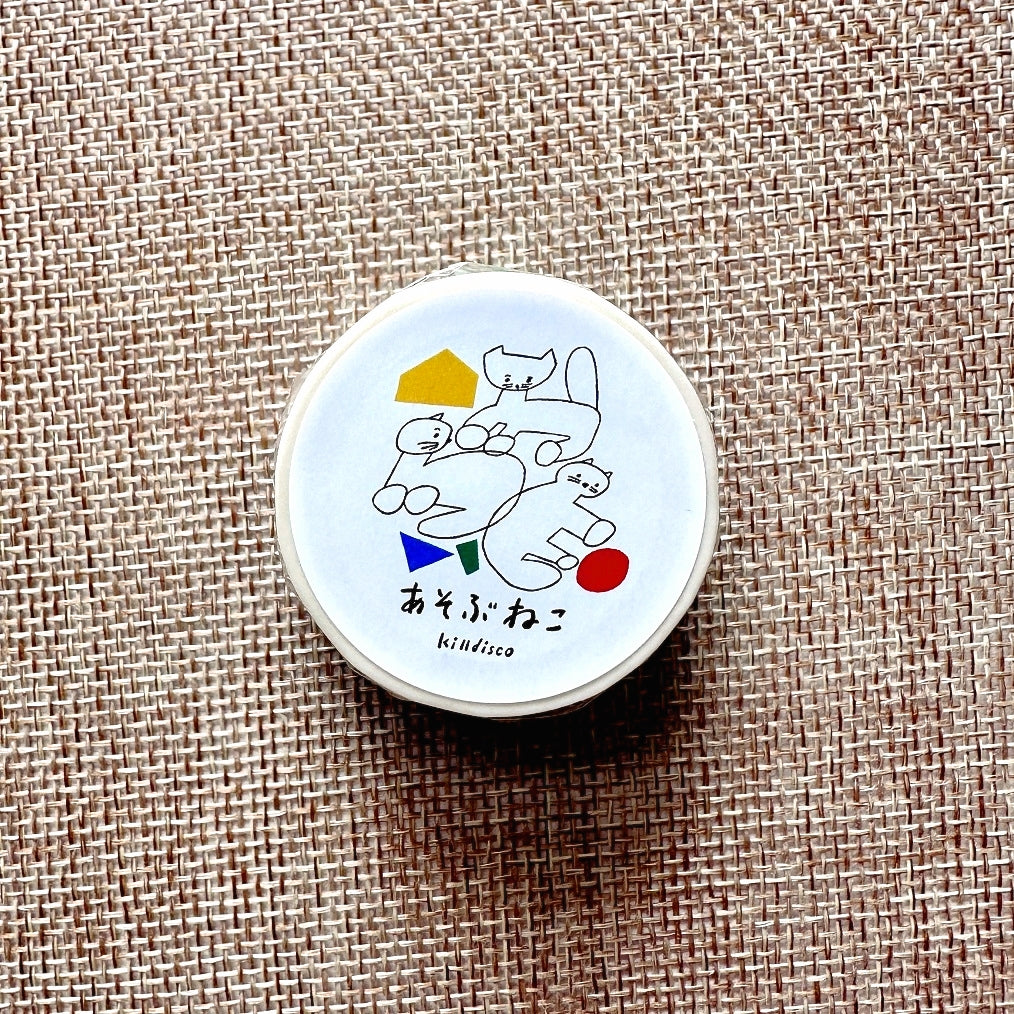 Killdisco - Play Cat washi tape SAMPLES