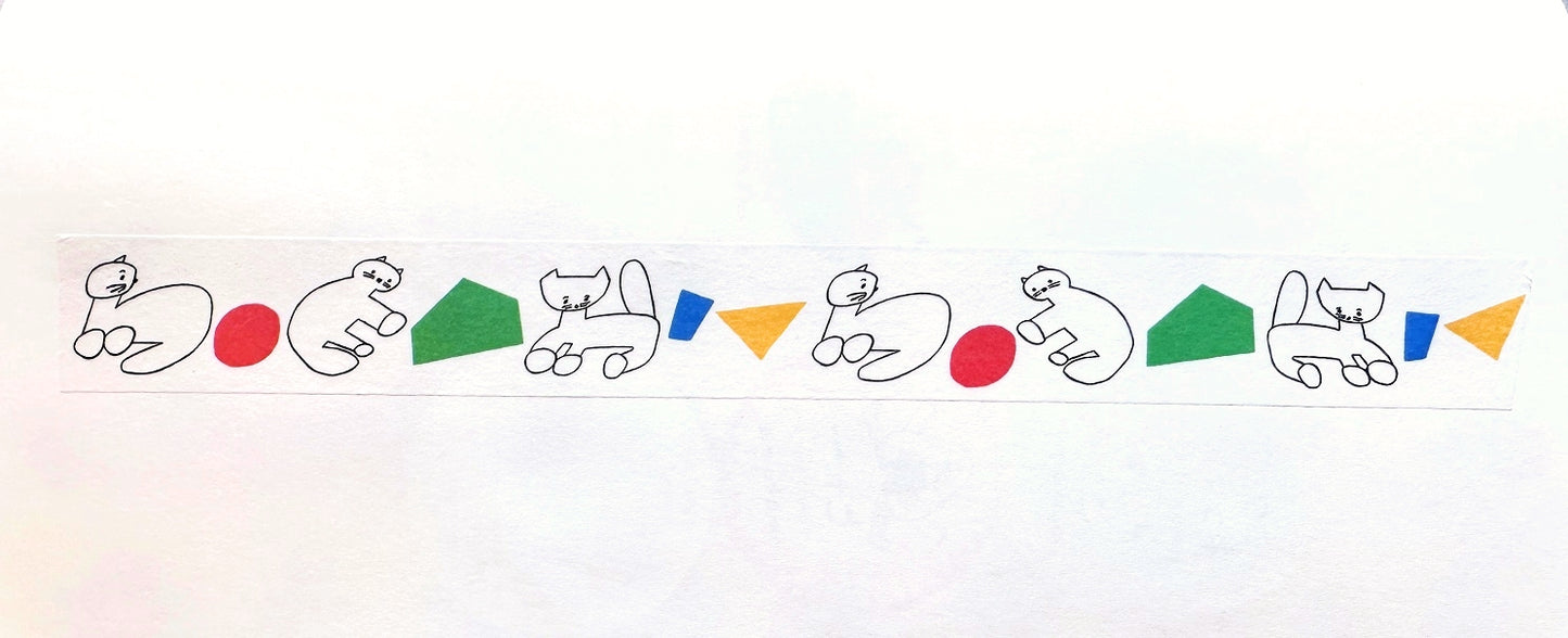 Killdisco - Play Cat washi tape SAMPLES