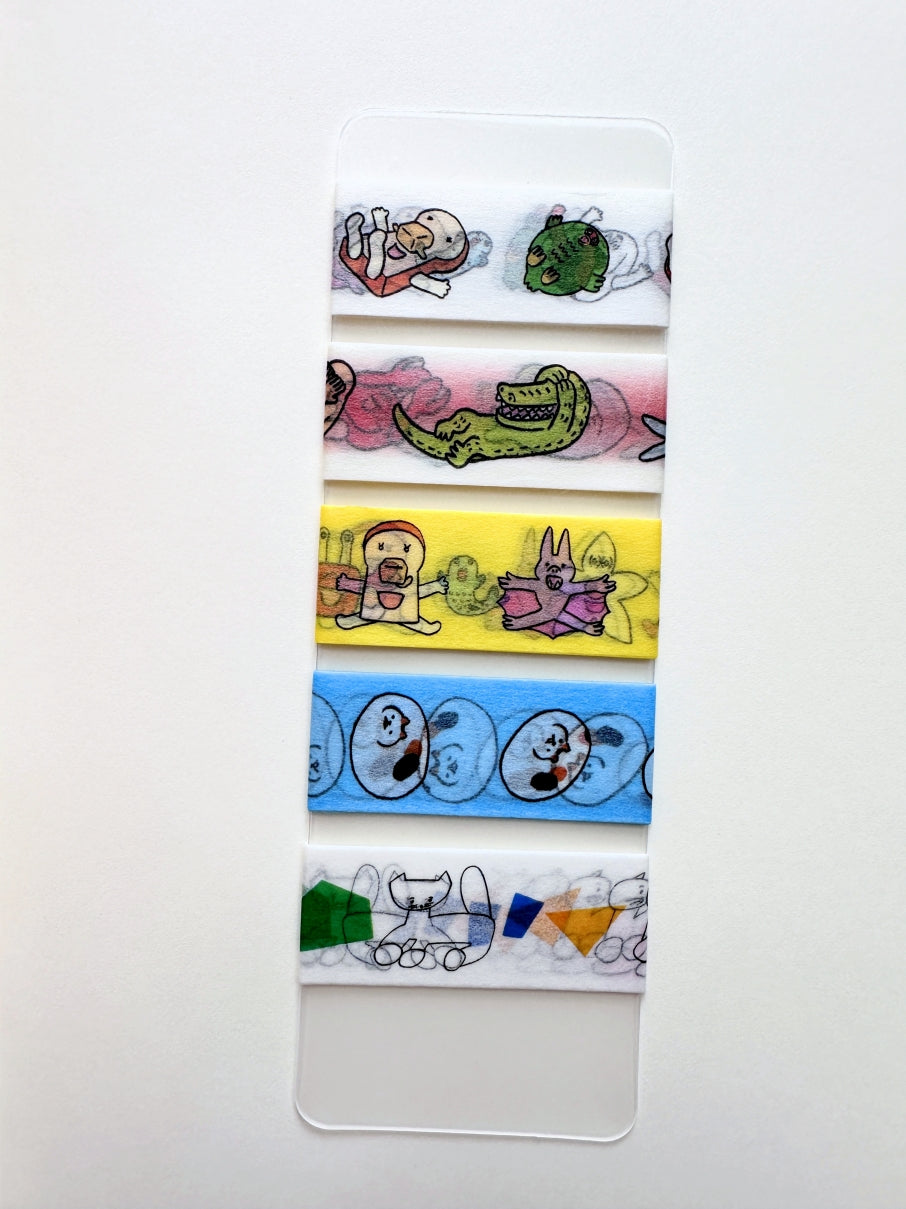 Killdisco - Play Cat washi tape SAMPLES