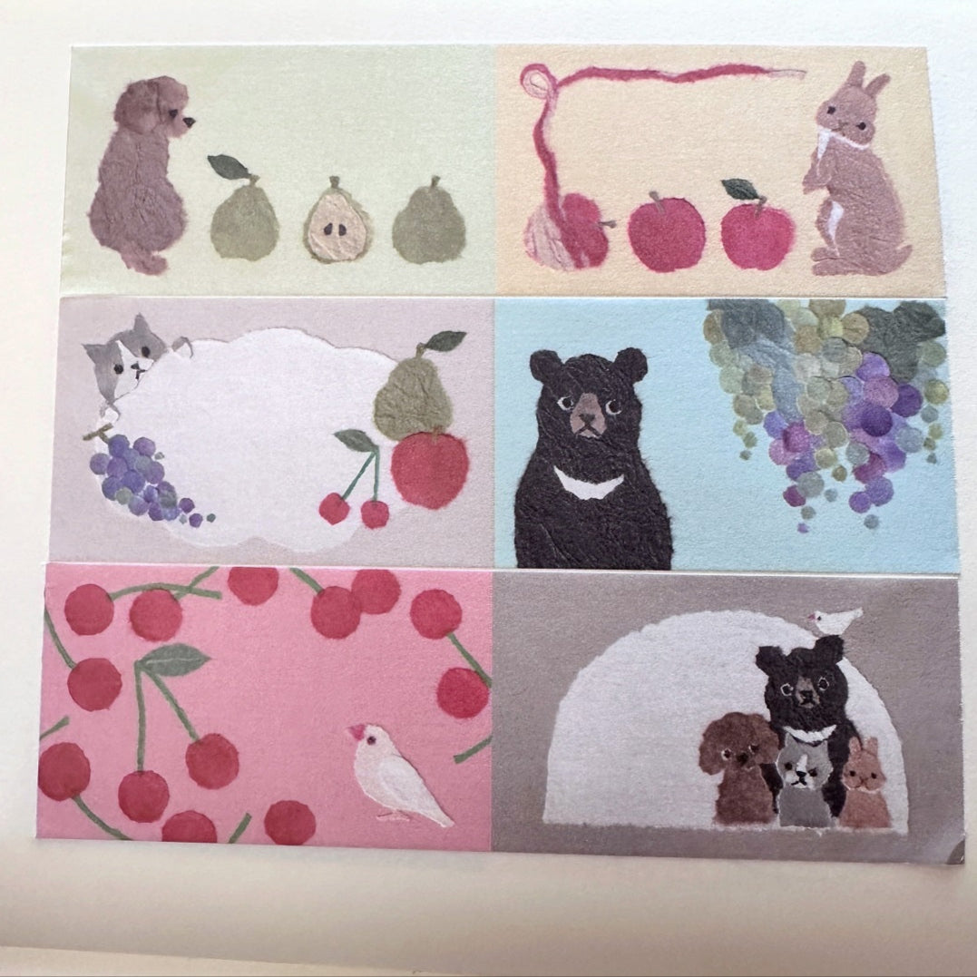Umechigiri - Minori Days writable sticky memo roll SAMPLES