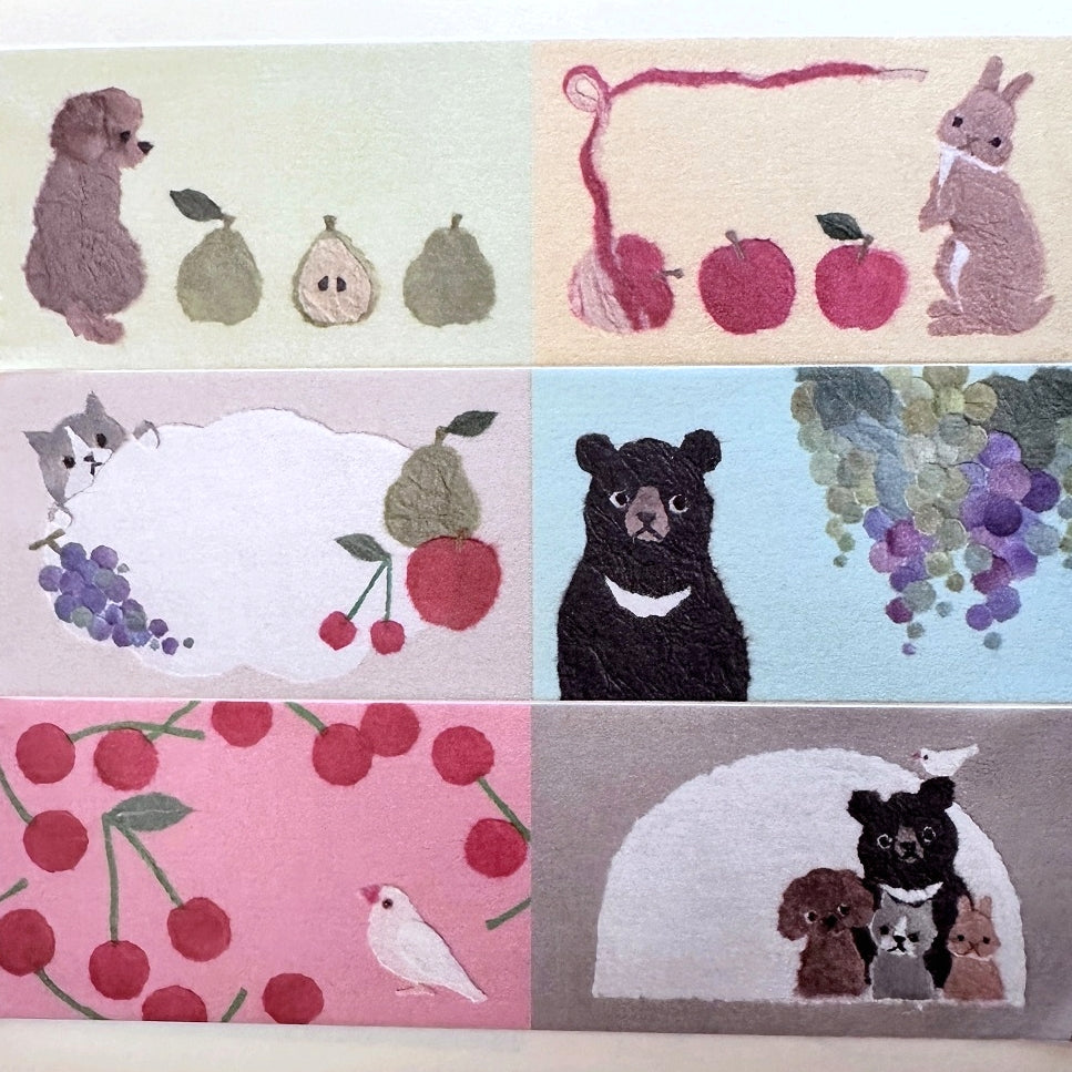 Umechigiri - Minori Days writable sticky memo roll SAMPLES