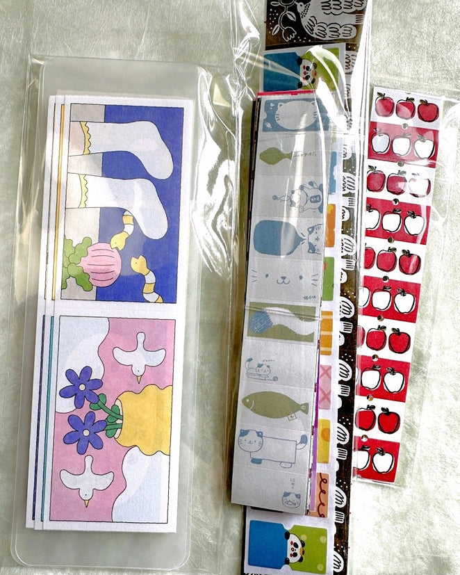Shō Little Happiness - five label sticker rolls SAMPLES