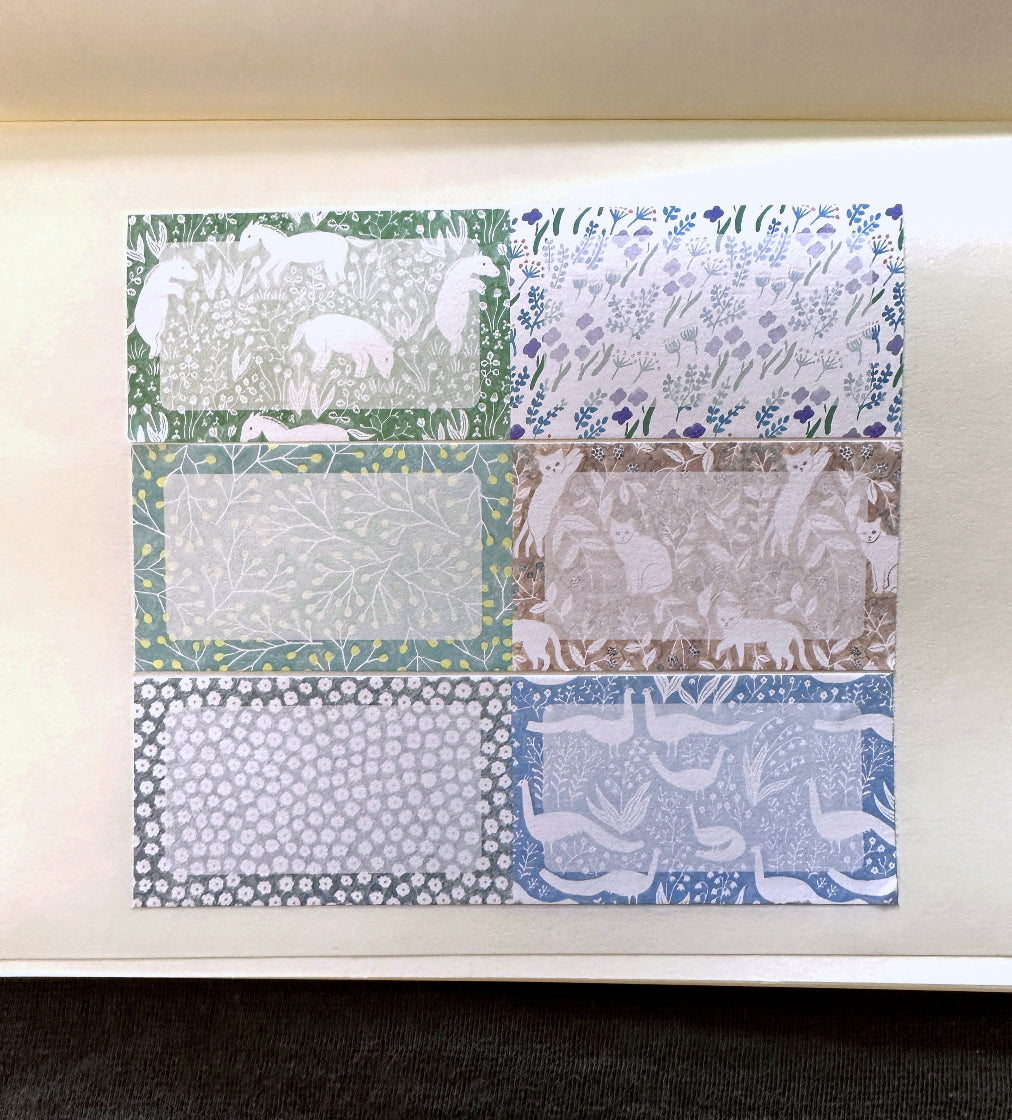 Kayo Aoyama - Textile writable sticky memo roll SAMPLES