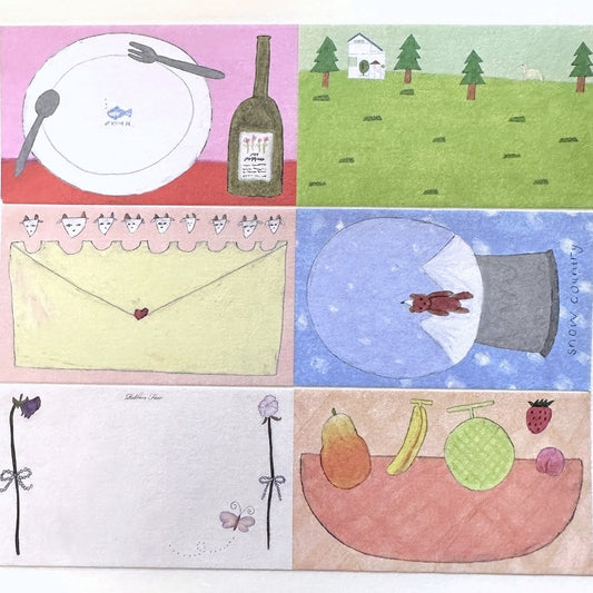 Ran Miyazaki - Weekend writable sticky memo roll SAMPLES