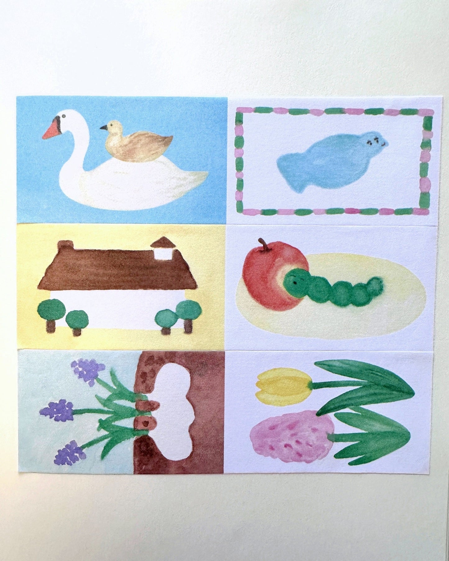Eunji Ryu - My Little Home writable sticky memo roll SAMPLES