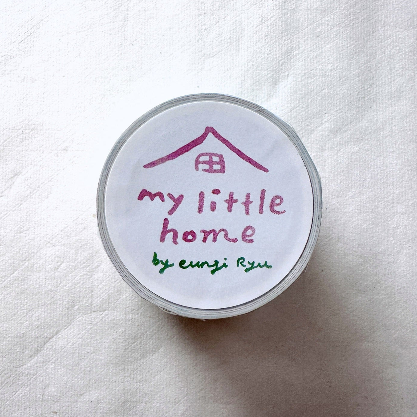 Eunji Ryu - My Little Home writable sticky memo roll SAMPLES