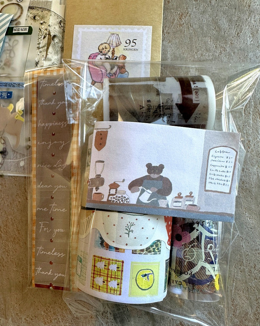 Tobimatsu Shoichiro - Roll Shopping Street writable sticky memo roll SAMPLES