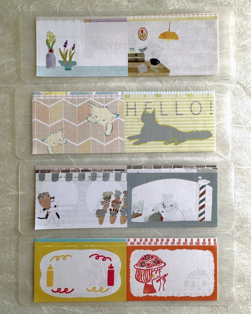 MA7stamp - Neco Neco writable sticky memo roll SAMPLES