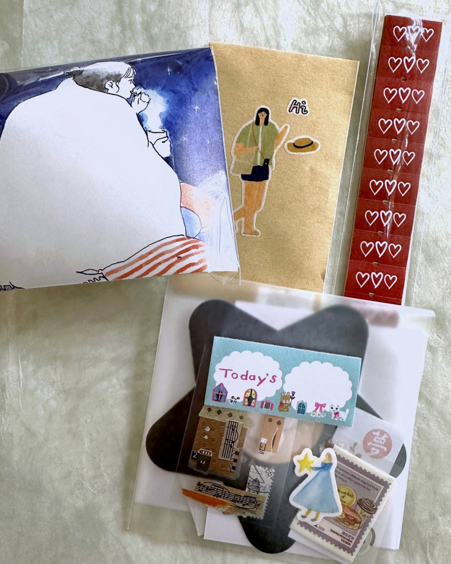 ZM.Ball - LOVE label sticker roll SAMPLES