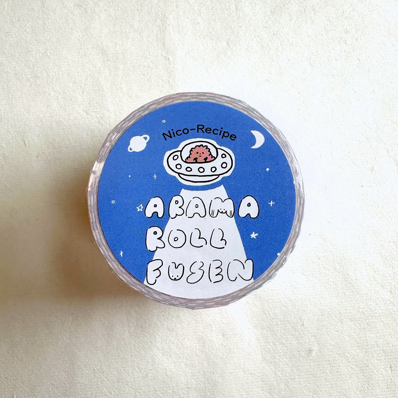 Nico-Recipe - Arama Roll Fusen writable sticky memo roll SAMPLES
