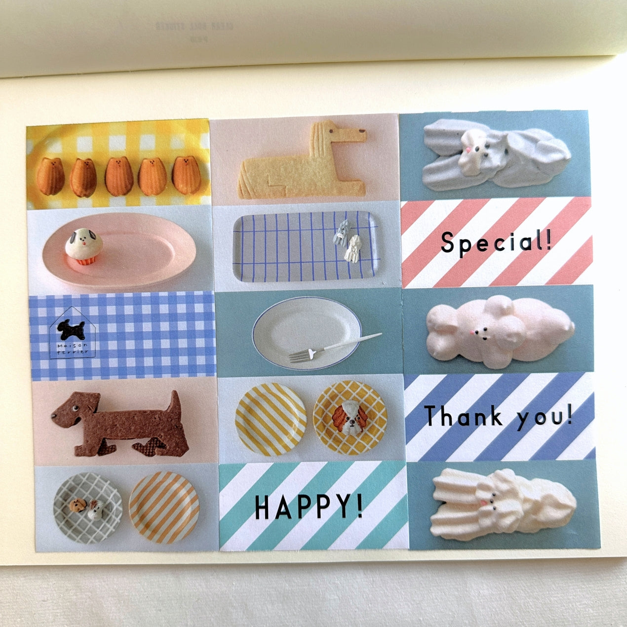 Maison Terrier - Sweets Time petite sticky memo roll SAMPLES