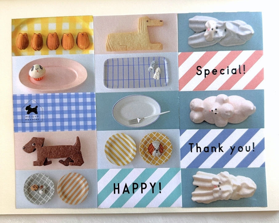 Maison Terrier - Sweets Time petite sticky memo roll SAMPLES