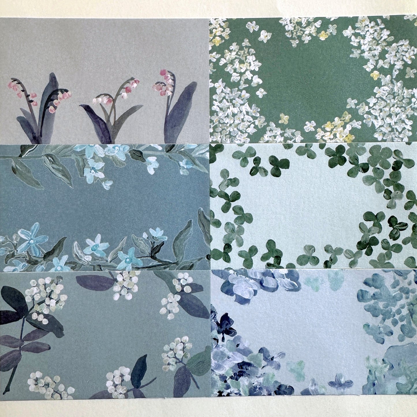 Otsukiyumi - Flowers writable sticky memo roll SAMPLES