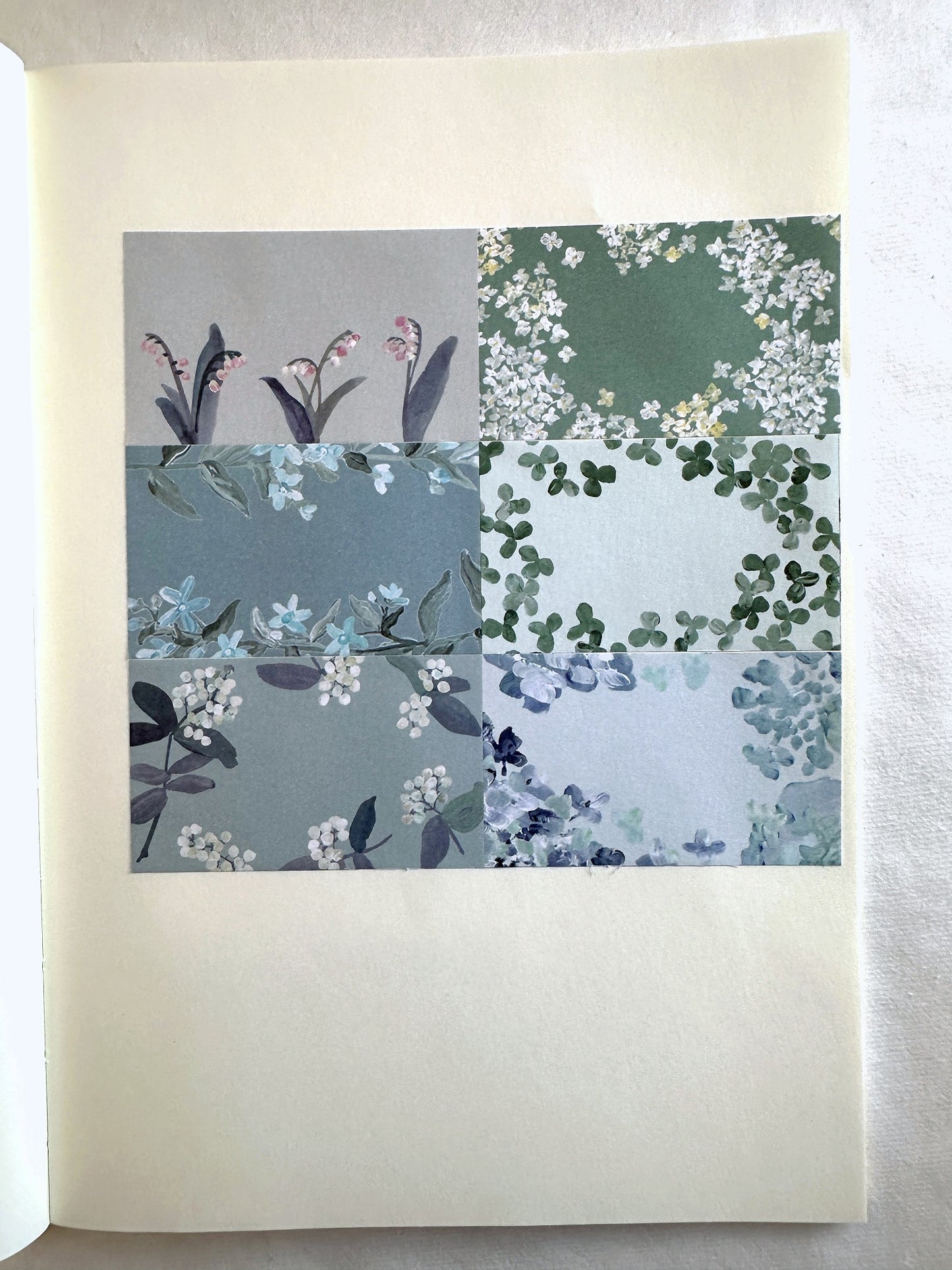 Otsukiyumi - Flowers writable sticky memo roll SAMPLES
