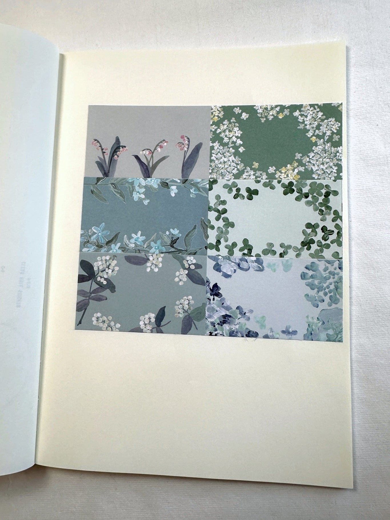 Otsukiyumi - Flowers writable sticky memo roll SAMPLES