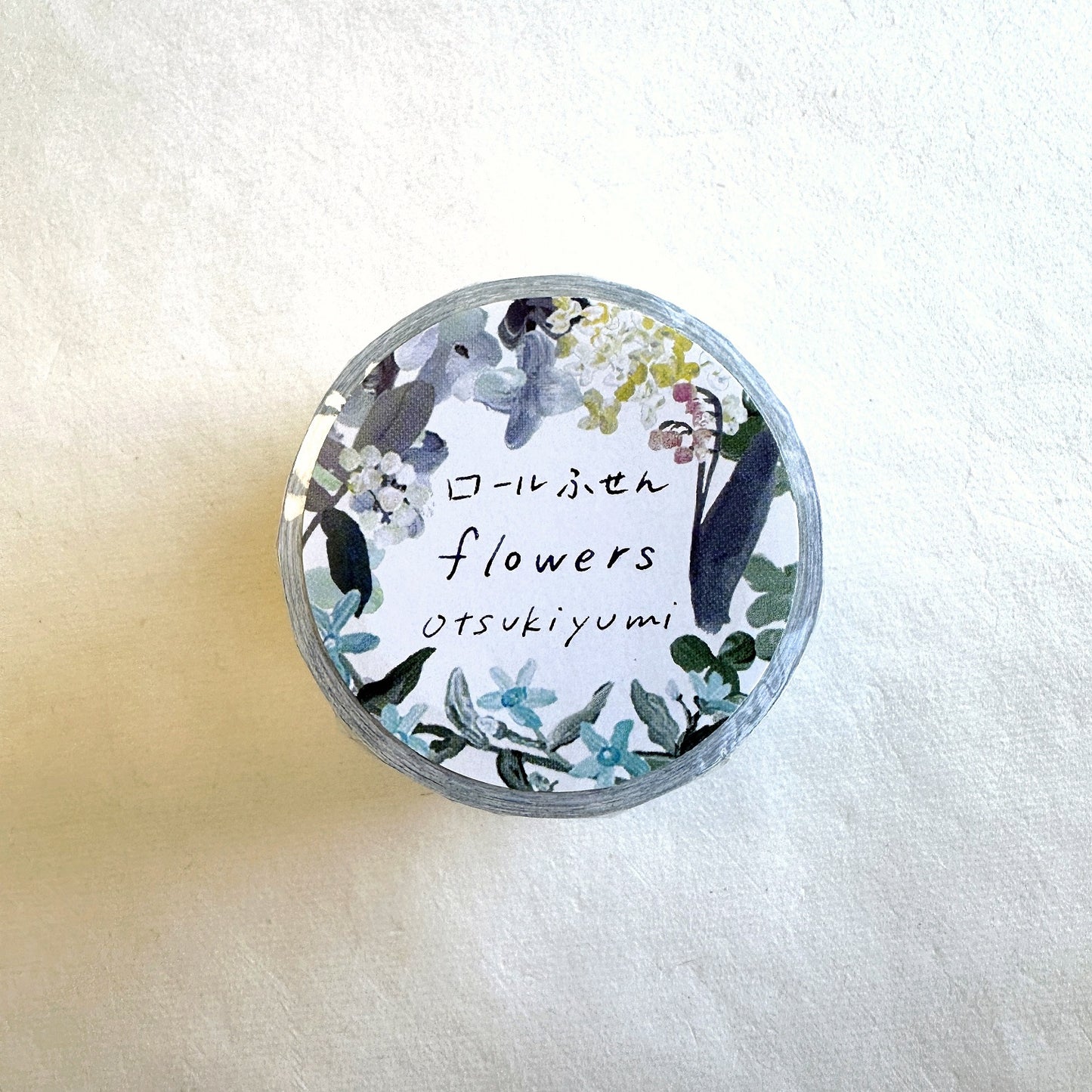 Otsukiyumi - Flowers writable sticky memo roll SAMPLES