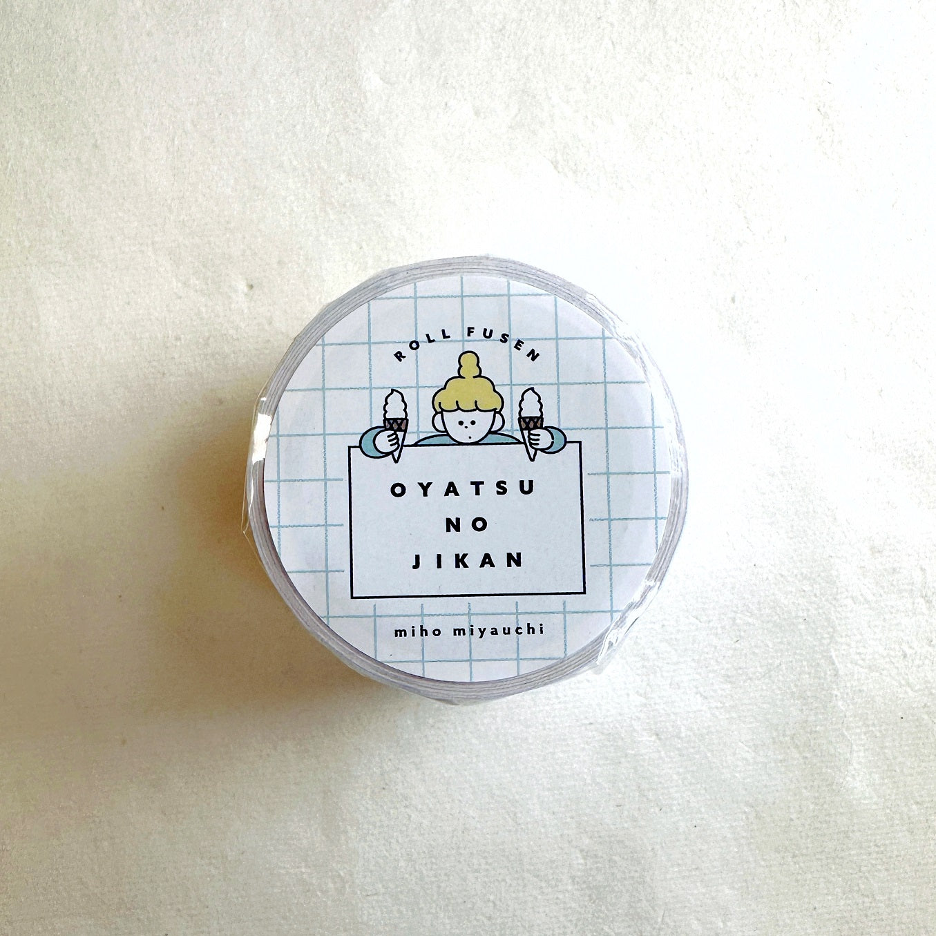 Miho Miyauchi - Oyatsu No Jikan writable sticky memo roll SAMPLES