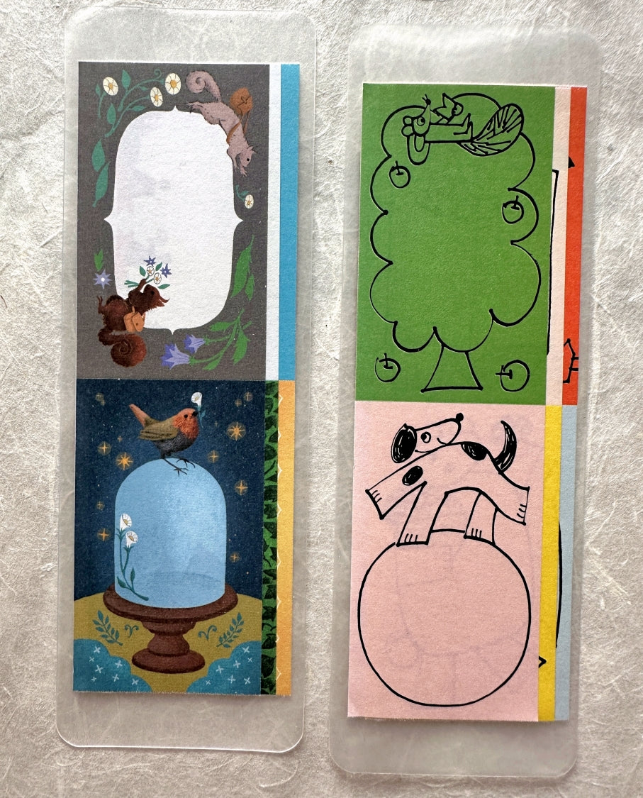 Tera - Please Flowers writable sticky memo roll SAMPLES
