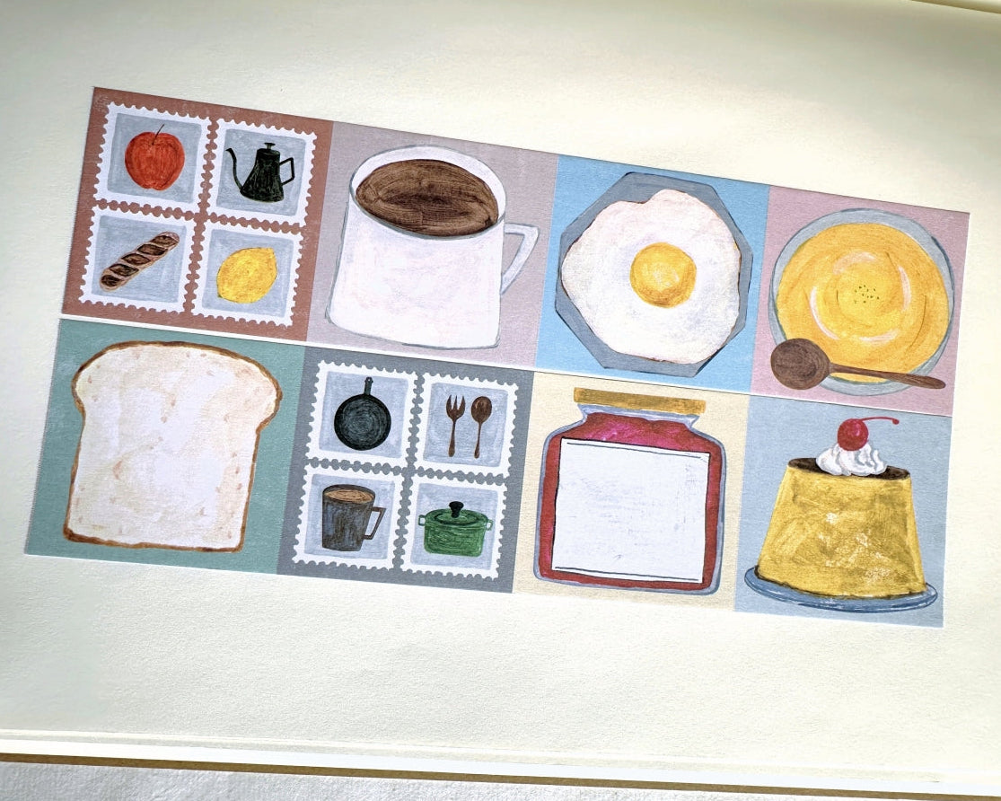 Ayu Iwashima - Delicious square sticky memo roll SAMPLES