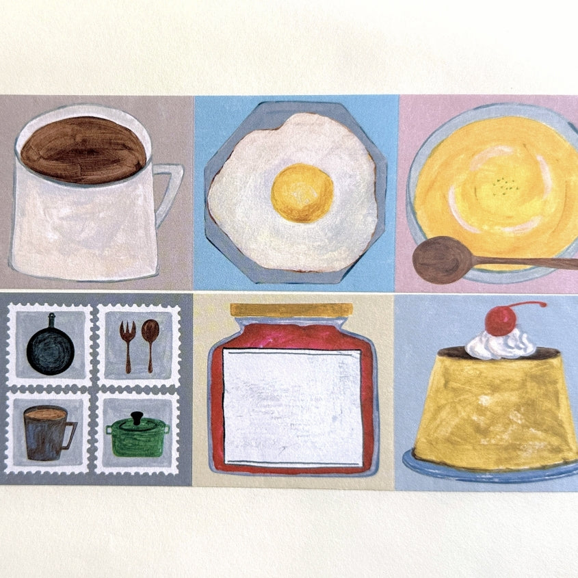 Ayu Iwashima - Delicious square sticky memo roll SAMPLES