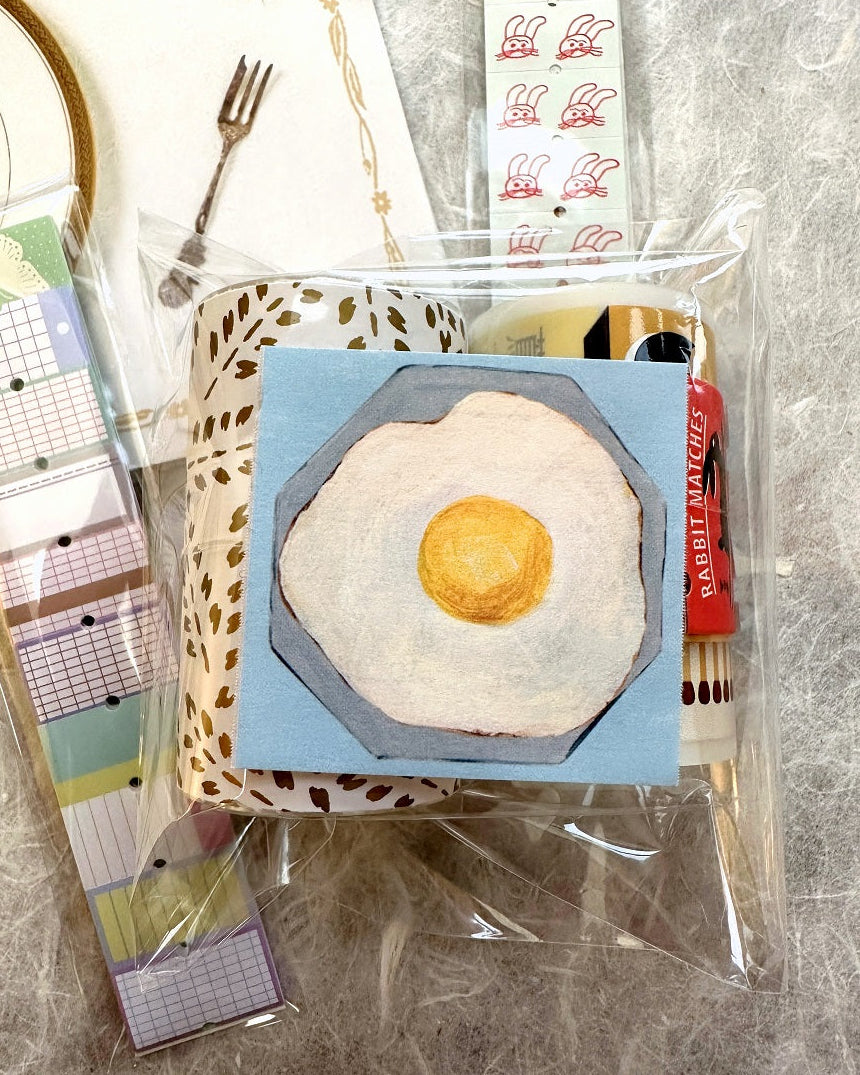Tomoshop - Days of the Week & Pattern perforated label sticker rolls SAMPLES