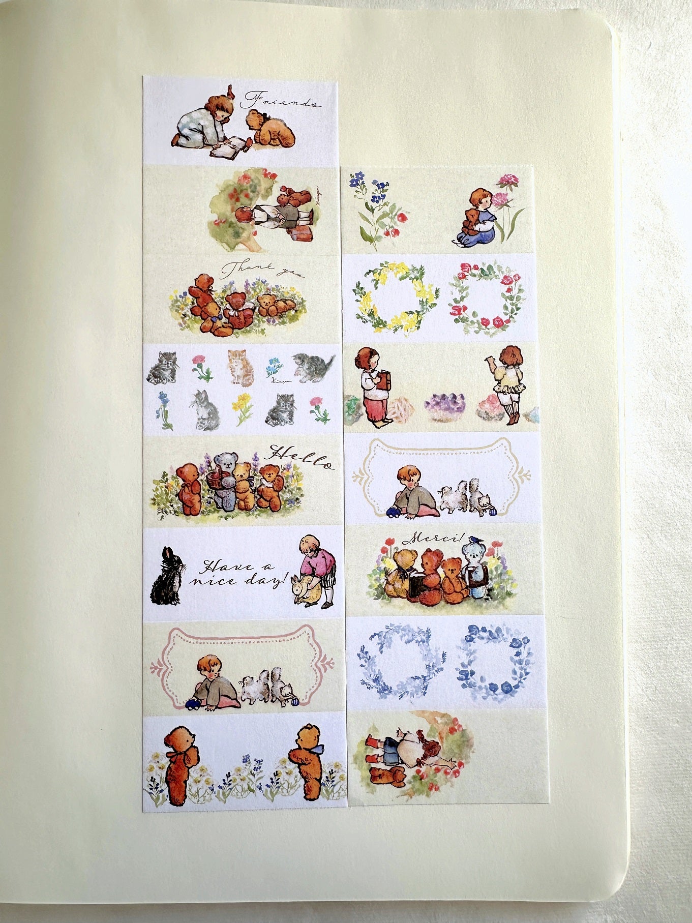 Krimgen - Sticky Notes petite sticky memo roll SAMPLES