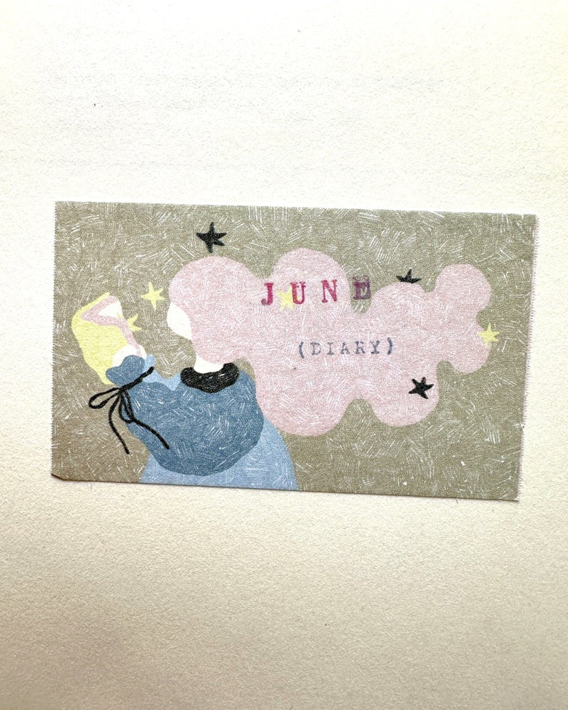 Bighands - Starry Fairy Tale writable sticky memo roll SAMPLES