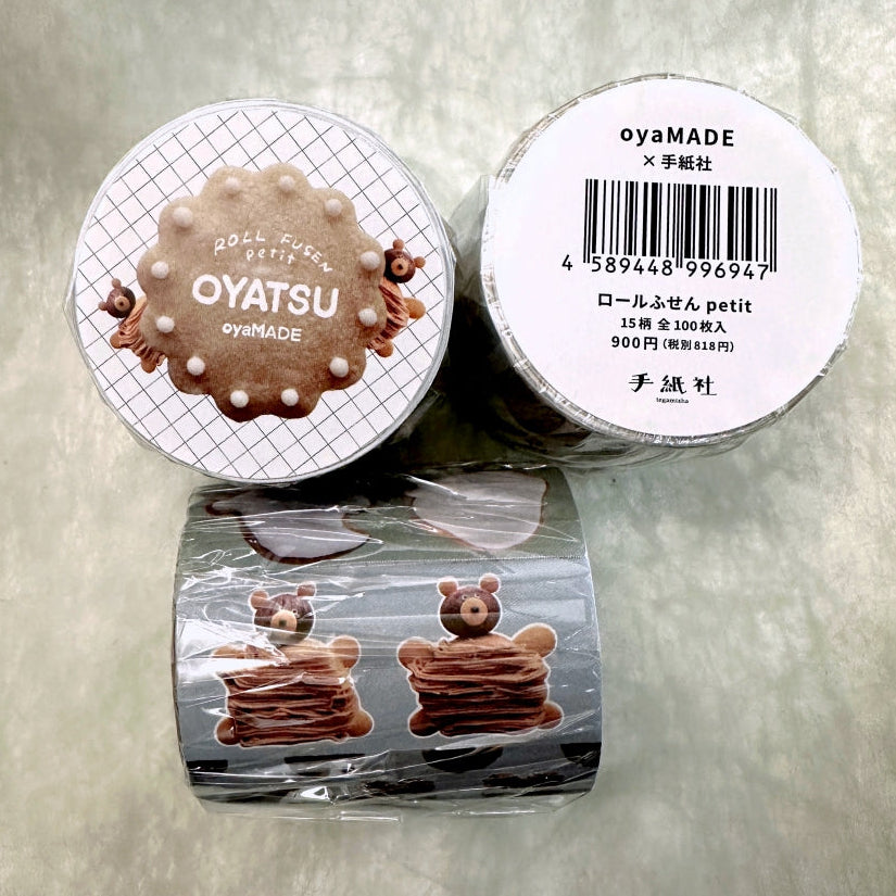 oyaMADE - Oyatsu petite sticky memo roll SAMPLES