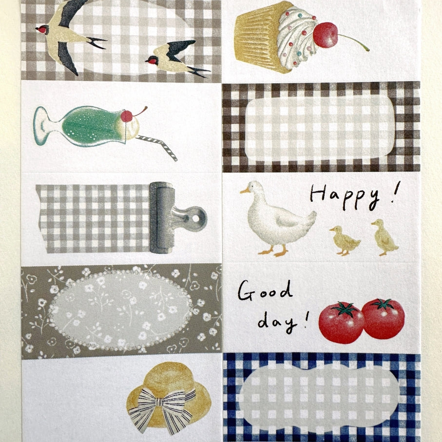 Nonco Hanco - Happy Day petite sticky memo roll SAMPLES