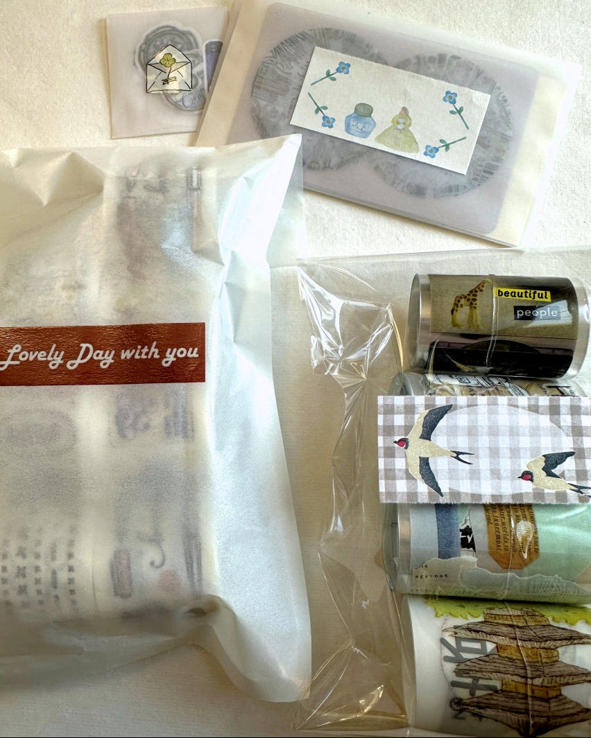 Nonco Hanco - Happy Day petite sticky memo roll SAMPLES