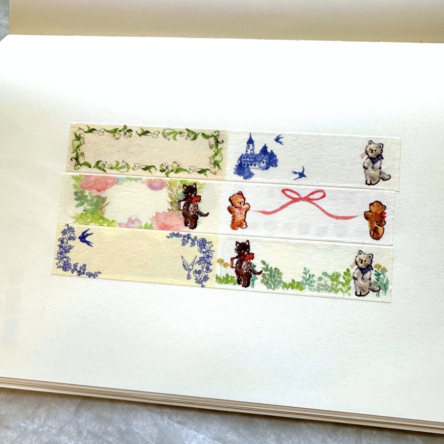 Krimgen - avec toi perforated washi tape SAMPLES