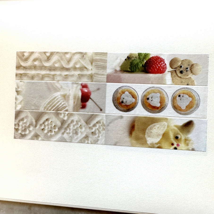 oyaMADE - OYATSU perforated washi tape SAMPLES