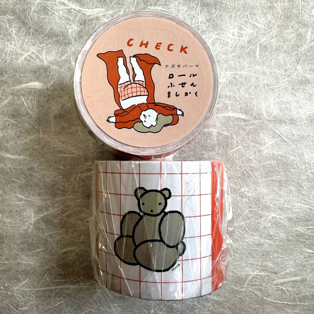 Nagaki Perm - Ma Shikaku square sticky memo roll SAMPLES