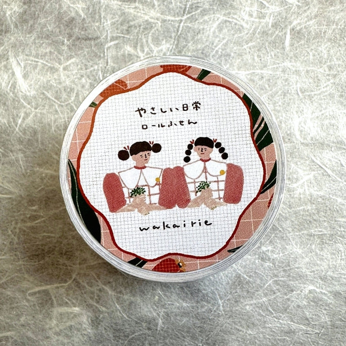 Wakairie - Gentle Everyday Life writable sticky memo roll SAMPLES