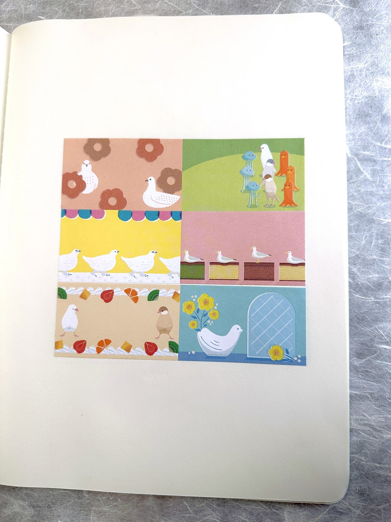 Ruko - With Tori-San sticky memo roll SAMPLES