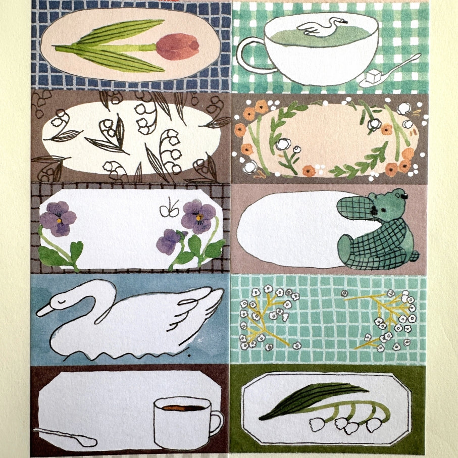 Kitagawa - Easy Life petite sticky memo roll SAMPLES