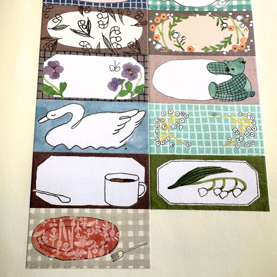 Kitagawa - Easy Life petite sticky memo roll SAMPLES