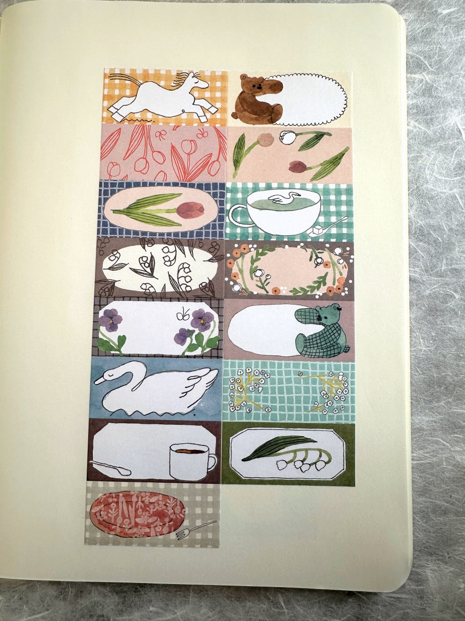 Kitagawa - Easy Life petite sticky memo roll SAMPLES