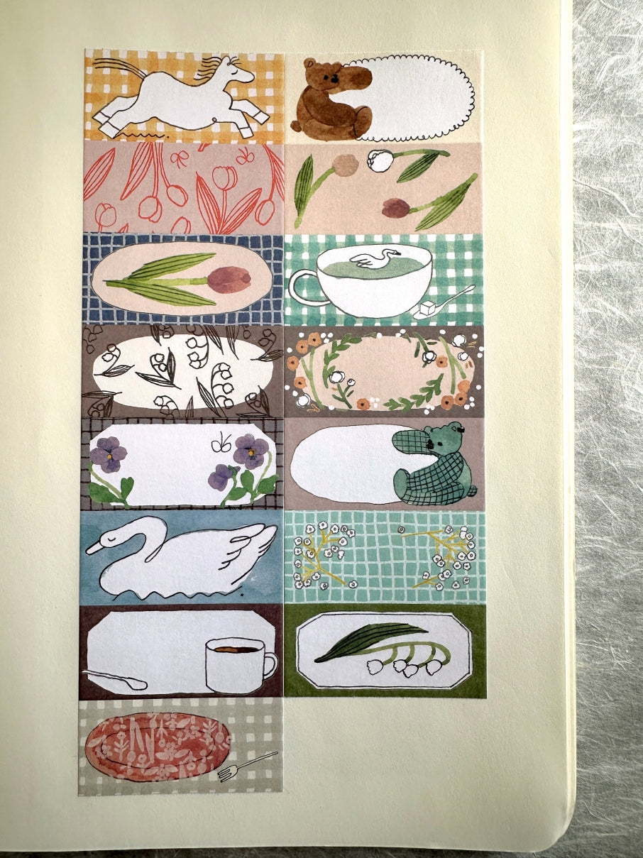 Kitagawa - Easy Life petite sticky memo roll SAMPLES
