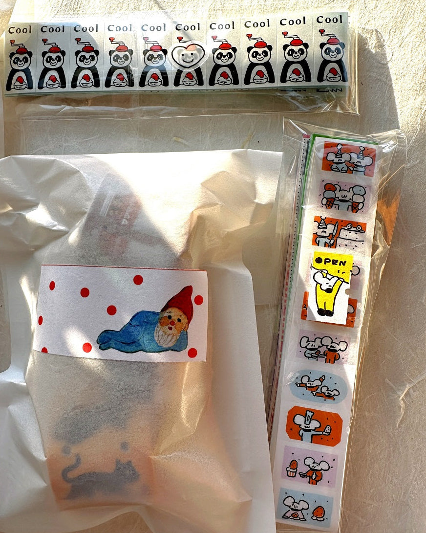 1991w2992 - Apricot Soda label stickers roll SAMPLES