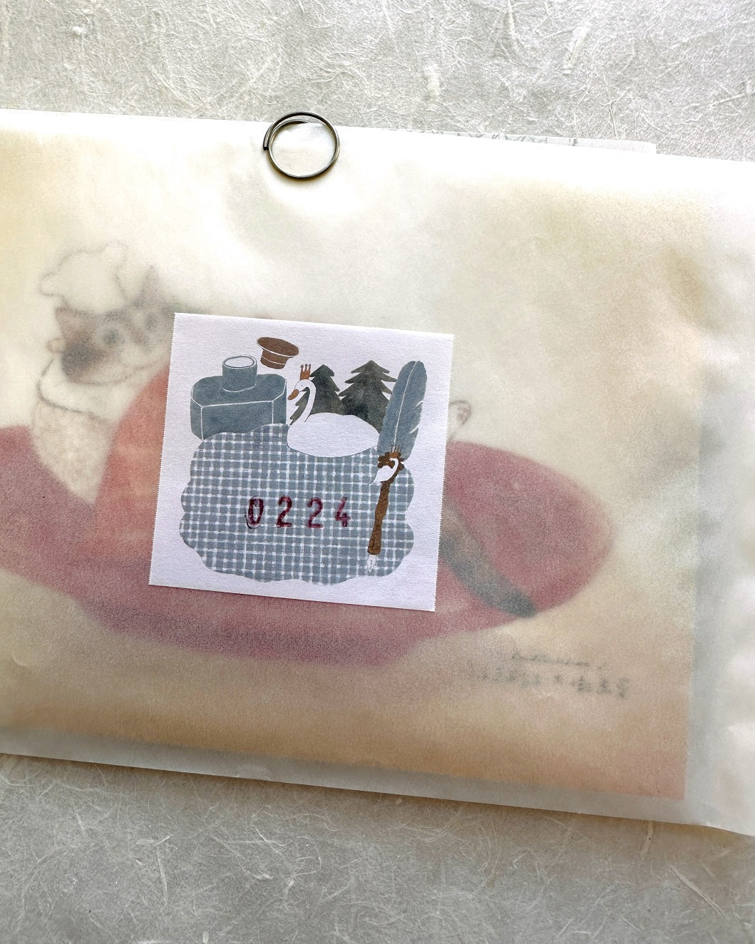 Tobimatsu Shoichiro - Limited edition square memo sticky roll SAMPLES