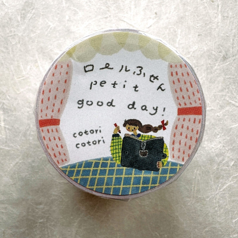 Tegamisha x Cotori Cotori - Good Day! petit sticky memo roll SAMPLES