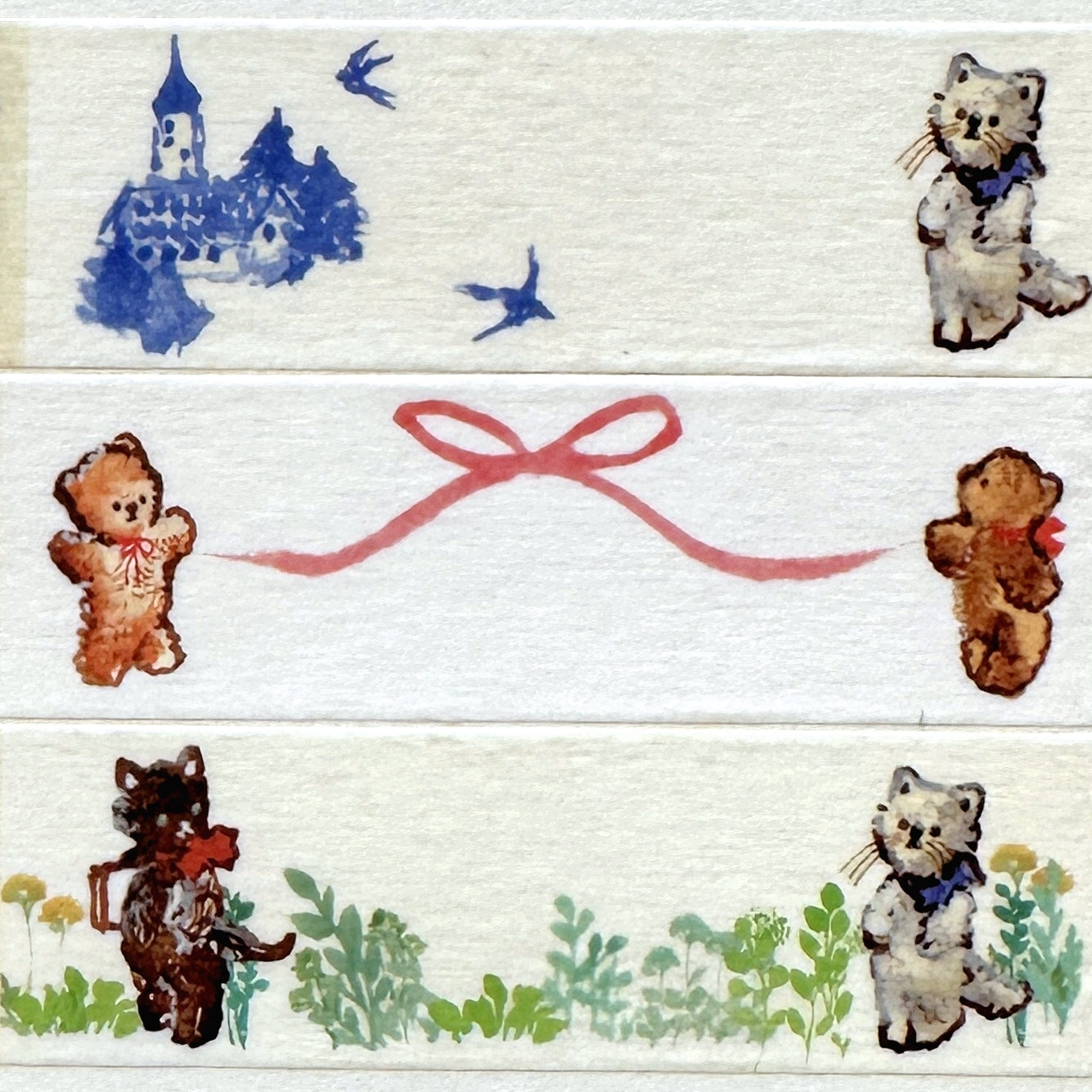Krimgen - avec toi perforated washi tape SAMPLES