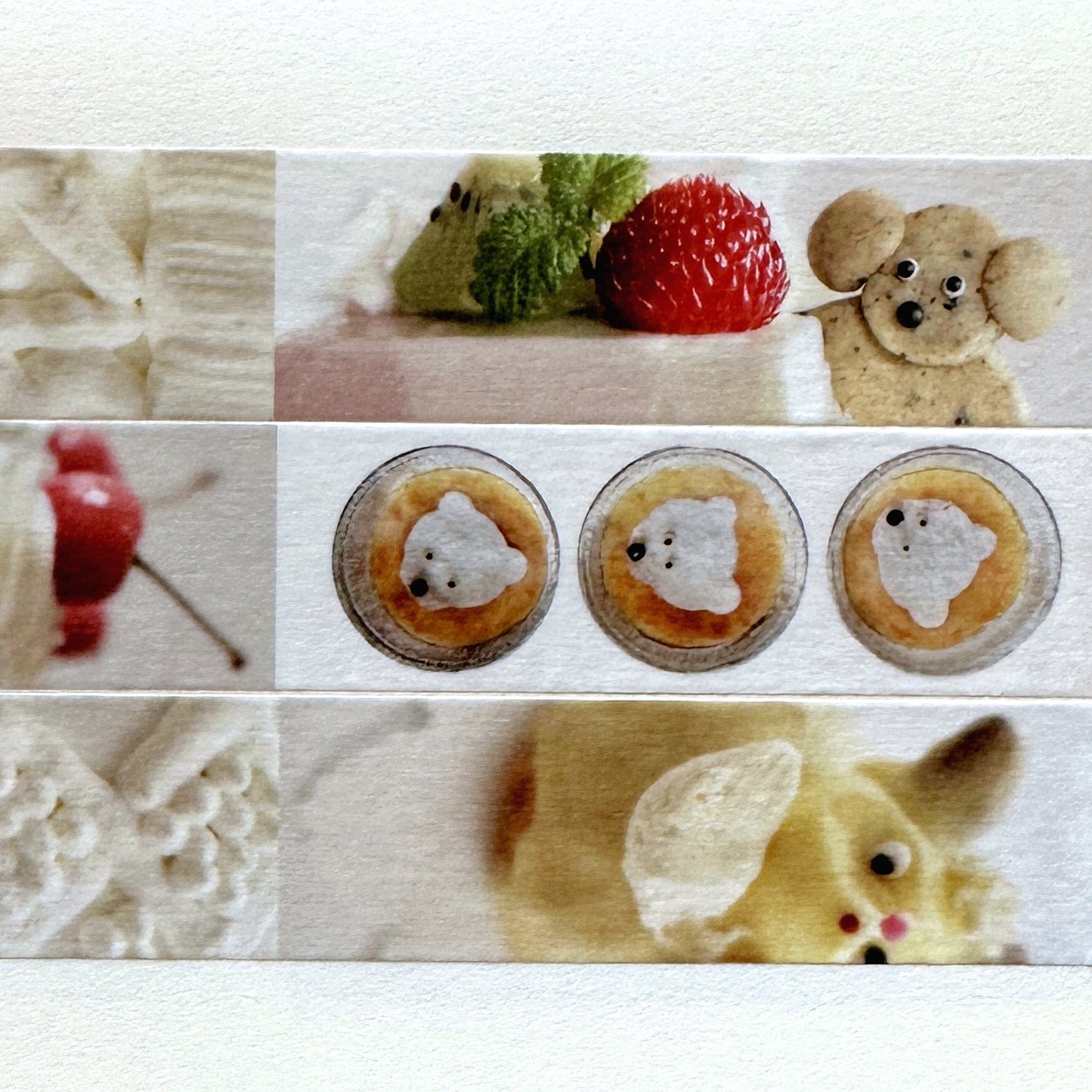 oyaMADE - OYATSU perforated washi tape SAMPLES