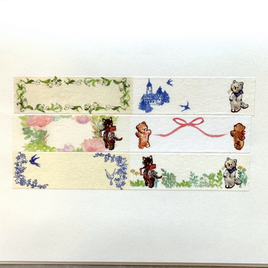Krimgen - avec toi perforated washi tape SAMPLES