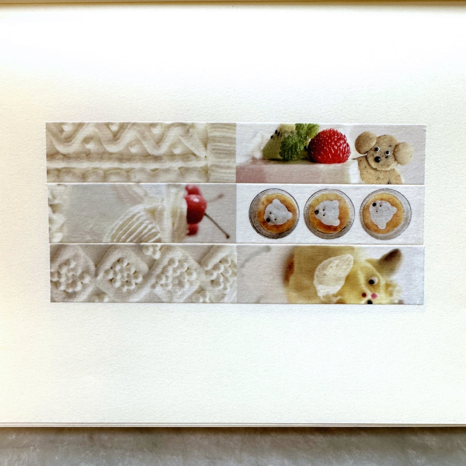 oyaMADE - OYATSU perforated washi tape SAMPLES