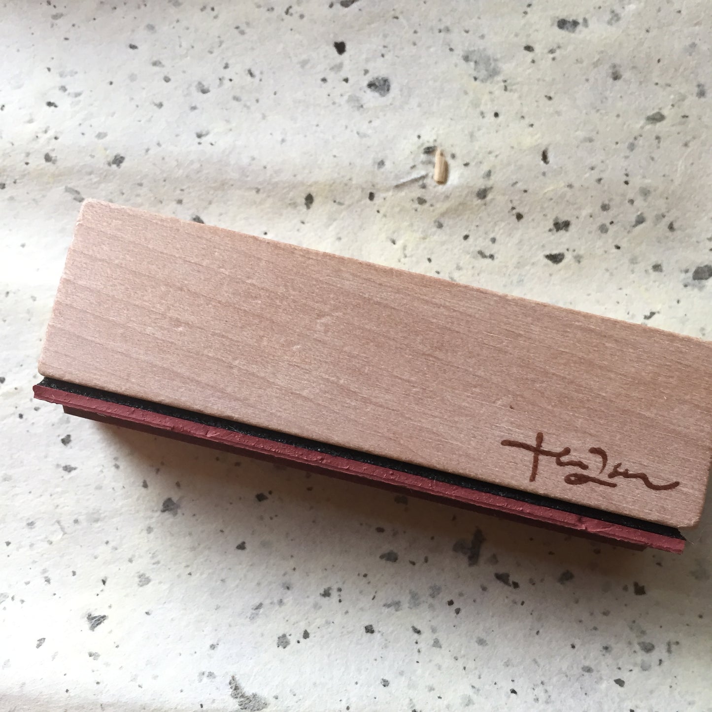 Ten2Sen - Pea pod rubber stamp [Pre-loved]