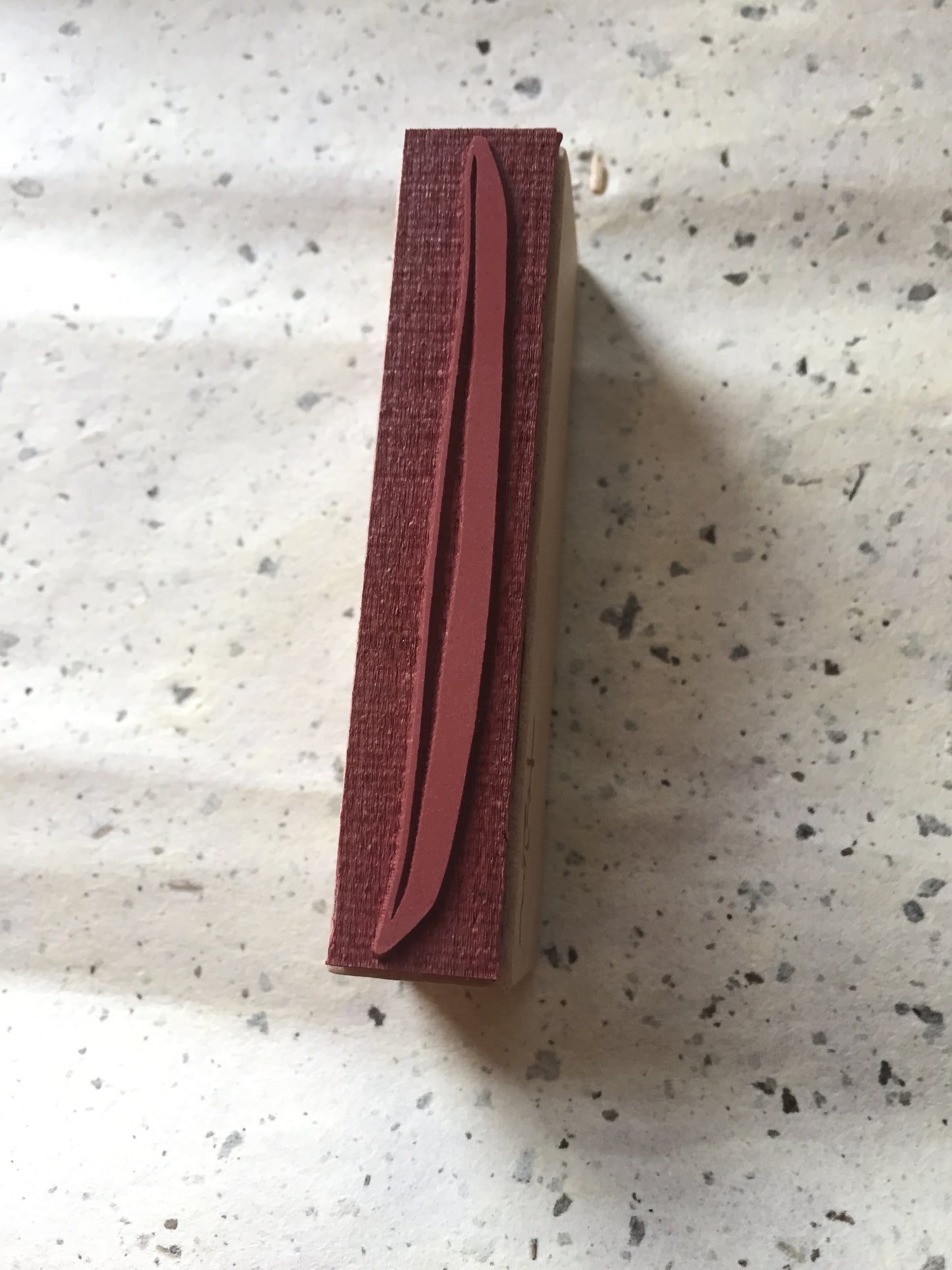 Ten2Sen - Pea pod rubber stamp [Pre-loved]